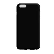 MojePouzdro "Black on Black" + Protective Glass for iPhone 6/6S - Protective Case by Alza