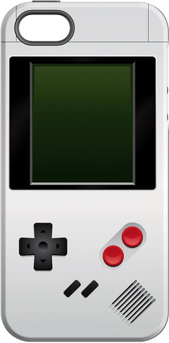 MojePouzdro "Gamepad" + protective glass for iPhone 6 Plus / 6S Plus - Protective Case - Main image