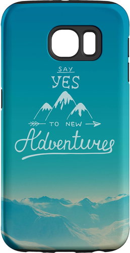 MojePouzdro "Adventures" + protection glass for Samsung Galaxy S6 - Protective Case - Main image