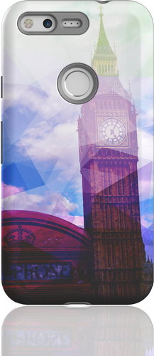 MojePouzdro "Big Ben" + Protective Glasses for Google Pixel - Protective Case by Alza - Main image