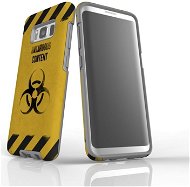 MyCover by Alza  "Hazardous Content" + Schutzfolie für das Samsung Galaxy S8 - Schutzhülle von Alza