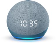 Amazon Echo Dot 4th Generation Voice Assistant, Twilight Blue with Clock - Voice Assistant