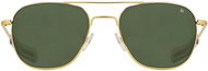 American Optical Original Pilot gold polarized with green lenses size 52 - Sunglasses