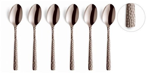 AMEFA SPOON MOCCA 6PCS FECILITY PINK - Spoon set - Main image