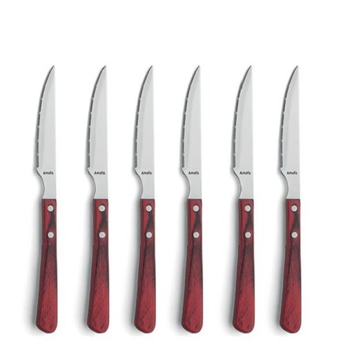 Amefa BRASERO Steak Knife Set, 6pcs - Cutlery Set - Main image