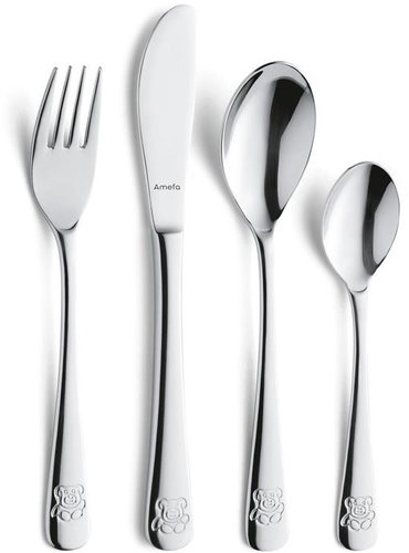 AMEFA Kinderbesteck-Set Teddy Bear 4-tlg - Besteck-Set - Hauptbild