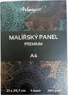 Artmagico Maliarske panely, súprava 5 ks - Plátno na maľovanie