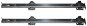 AMICA Set 75% - STOP pull-out left/right - Oven Telescopic Rail