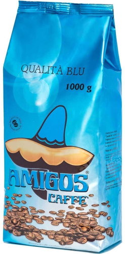 Amigos Caffe Qualitá Blu, 1000g - Coffee - Main image