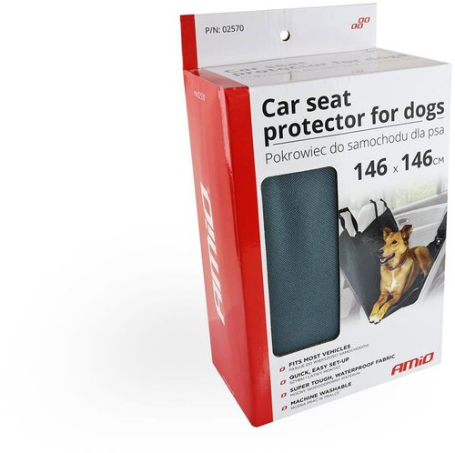 AMIO Car blanket for dog - Car Seat Cover For Dogs - Main image