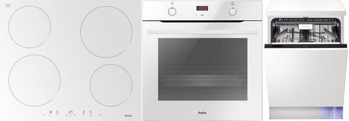 AMICA TXB 119 TCKGW + AMICA DI 6443 MW + AMICA MI 639 BEBLD - Appliance Set - Main image