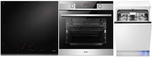 AMICA TXB 118 TCKGX + AMICA DI 6421 B + AMICA MI 638 CEBLD - Appliance Set - Main image