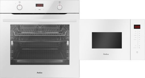 AMICA TXB 119 TCKGW + AMICA TMI 25 CXW - Built-in Oven & Microwave Set - Main image