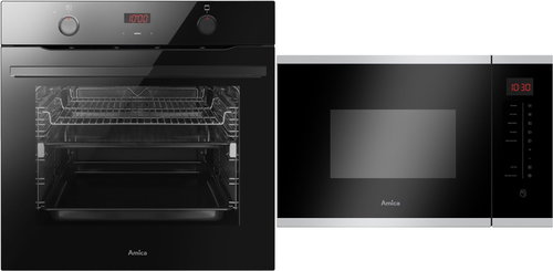 AMICA TXB 117 TCKGB + AMICA TMI 25 AXX - Built-in Oven & Microwave Set - Main image