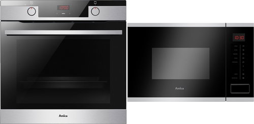 AMICA TXB 115 TCRBKX + AMICA TMI 20 AXX - Built-in Oven & Microwave Set - Main image
