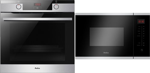 AMICA TXB 115 TCRBKX + AMICA TMI 25 AXX - Built-in Oven & Microwave Set - Main image