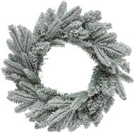 Atmosphera Vánoční věnec - větve vánočního stromku se sněhem, 40 cm - Věnec