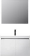 AM. PM with washbasin and LED mirror, 80 cm, Spike MPA0801WGCMO1, white - Bathroom Set