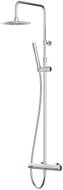 AM. PM Spike F07PA400 Shower System with Thermostatic Shower Mixer Tap, Chrome - Shower Set