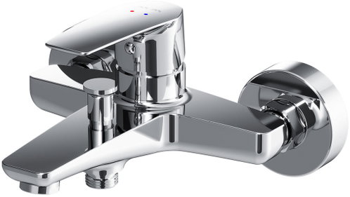 AM. PM Gem FGA10000 Bath and Shower Mixer Tap, Lever, Chrome - Tap - Main image