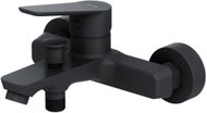 AM. PM Hit FTA10022 Single-Lever Bath and Shower Mixer Tap, Black - Tap