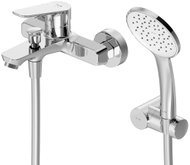 AM.PM Hit FTA15000 Bath and Shower Mixer Tap with Handheld Shower Head, Chrome - Tap