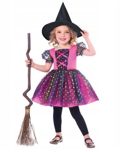 Amscan čarodějnice barevný - halloween - vel. 12-24 měsíců - Costume - Main image