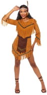 Amscan Dámský kostým šaty indiánka - vel. m/l - Costume