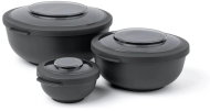 Amuse Set 3 misek Tylla To-Go (200 ml, 1 l a 2 l), černá - Bowl Set