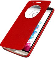 Amzer Flip tok Quick View Red Circle - Mobiltelefon tok