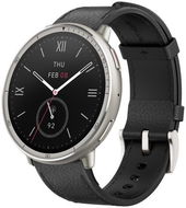 Amazfit Active 2 NFC Premium Black Leather - Chytré hodinky