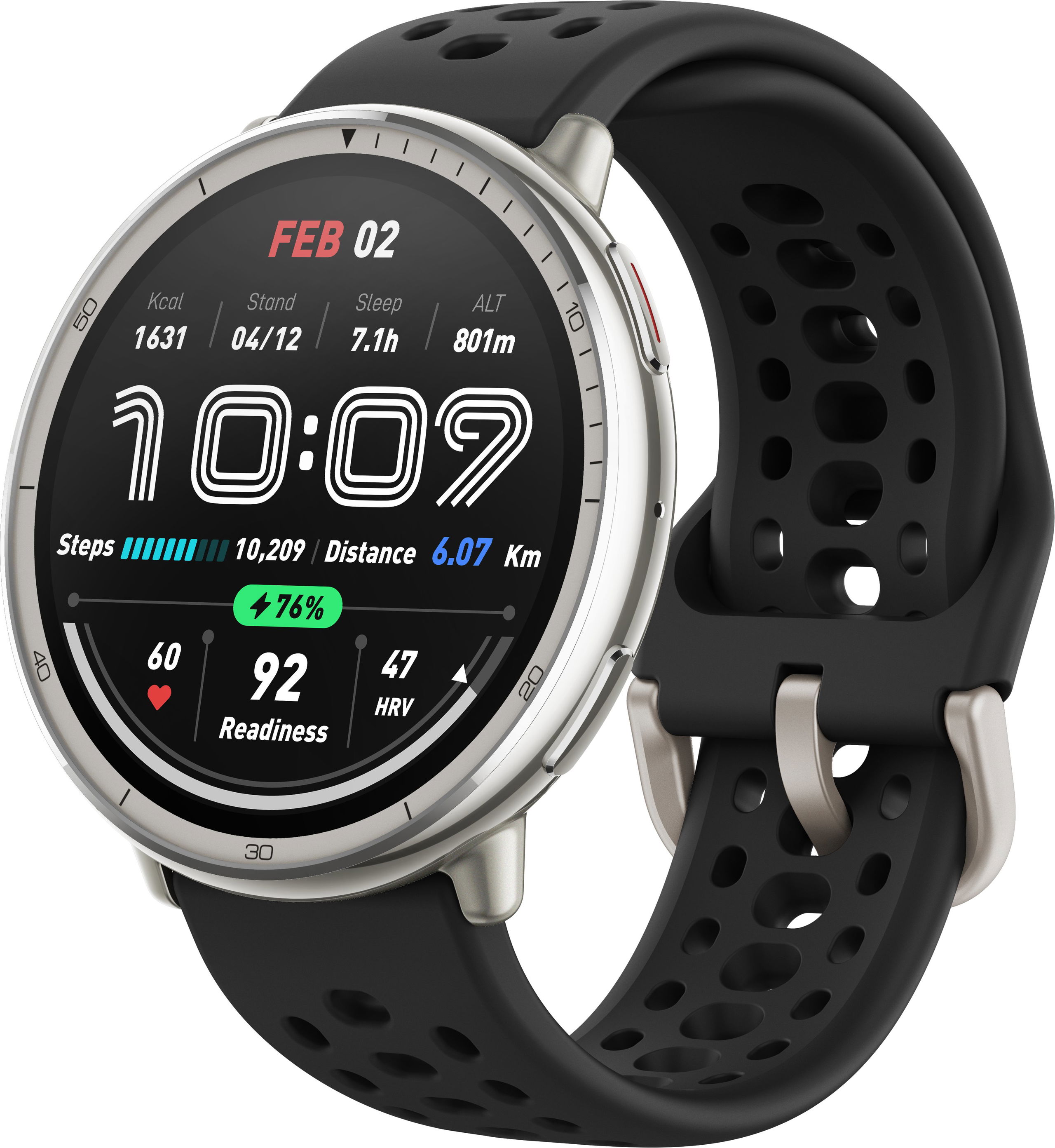 Amazfit Active 2 Black Sport Silicone - Okosóra | Alza.hu