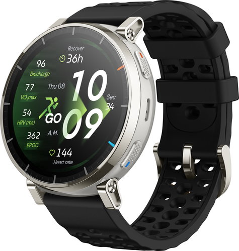 Amazfit Active 3 Premium Apex Silver - Okosóra - Fő fotó