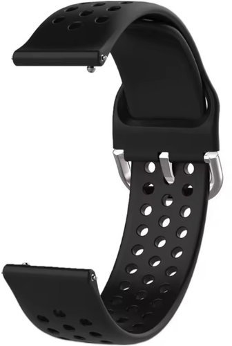 Amazfit silicone for Active 2 black - Watch Strap - Main image