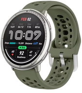 Amazfit silicone for Active 2 grey-green - Watch Strap