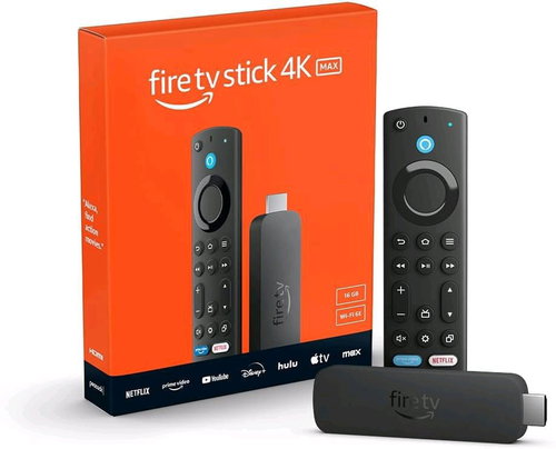Amazon Fire TV Stick 4K MAX (2023) - does not include power adapter - Multimedia Centre - Main image