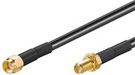 Koax kábel OEM antennakábel RG58 RP-SMA(M) - RP-SMA(F), 2m - Koaxiální kabel