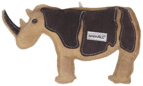 animALL Rhino leather natural 25 × 16,5 cm - Dog Toy - Main image