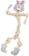 animALL Mr. Roper Rabbit leather + rope 57 cm/12 mm - Dog Toy