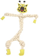 animALL Mr. Roper Giraffe leather + rope 78 cm/16 mm - Dog Toy