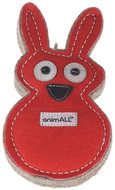 animALL Rabbit natural leather backed with felt 18 × 11 cm - Dog Toy