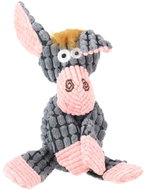 animALL Dog Donkey plaid plush 23 cm - Dog Toy