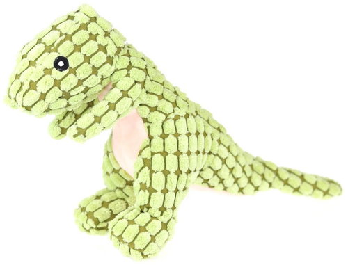animALL Dog Dinosaur plush 25 cm light green - Dog Toy - Main image