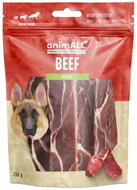 animALL Soft slices of beef steak 250 g - Dog Treats