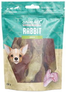 animALL Rabbit ears with lamb 250 g - Dog Treats