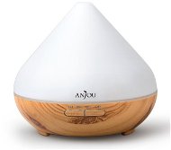 Anjou AJ-AD001 Light Brown Wood LED 300ml - Aroma Diffuser 