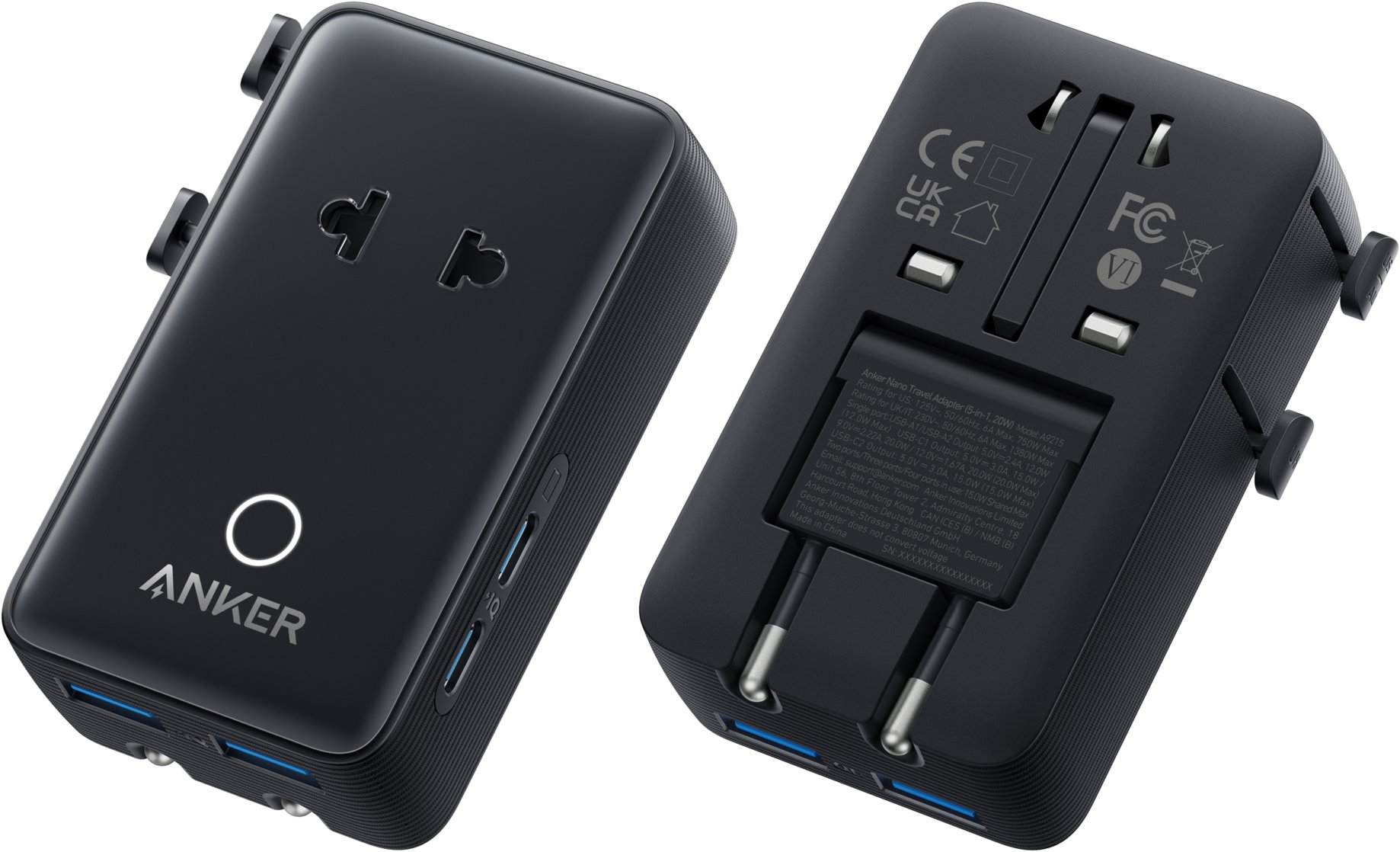 Anker Nano 20W cestovní adaptér
