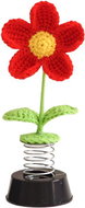 ANNAM Crochet flower on spring Small red flowers finished, 5 × 15 cm - Artificial Flower
