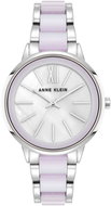 Anne Klein ladies round silver watch AK/1413IRSV - Watch