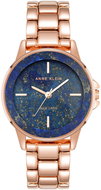 Anne Klein dámské hodinky kulaté růžovo zlaté AK/4132BLRG - Hodinky